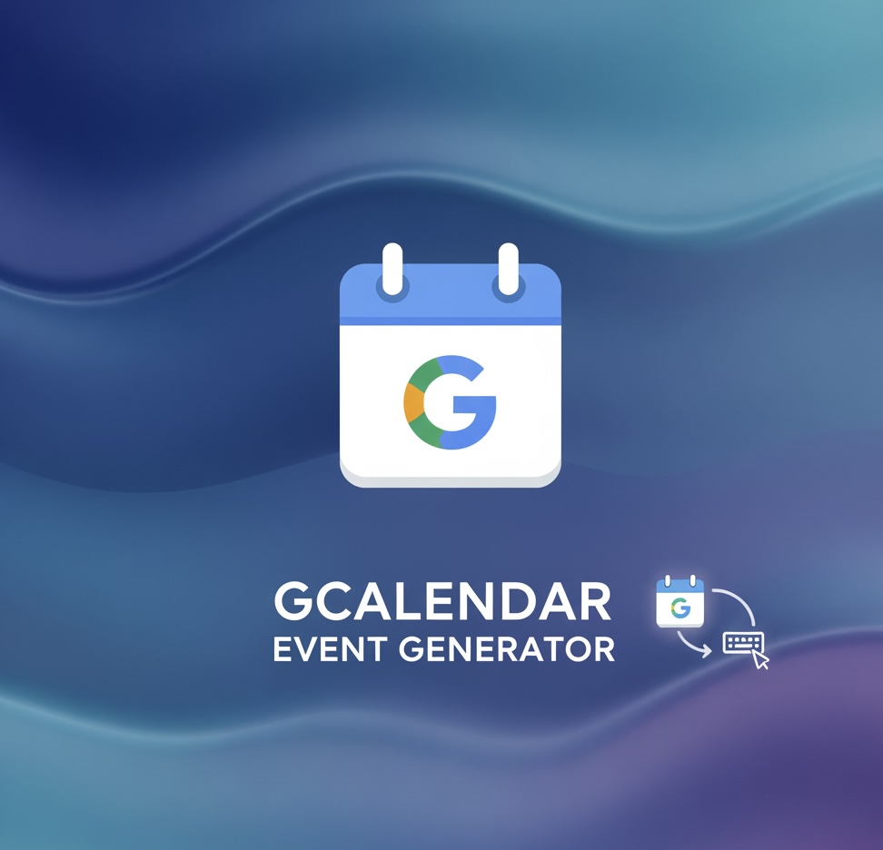 GCalendar Event generator